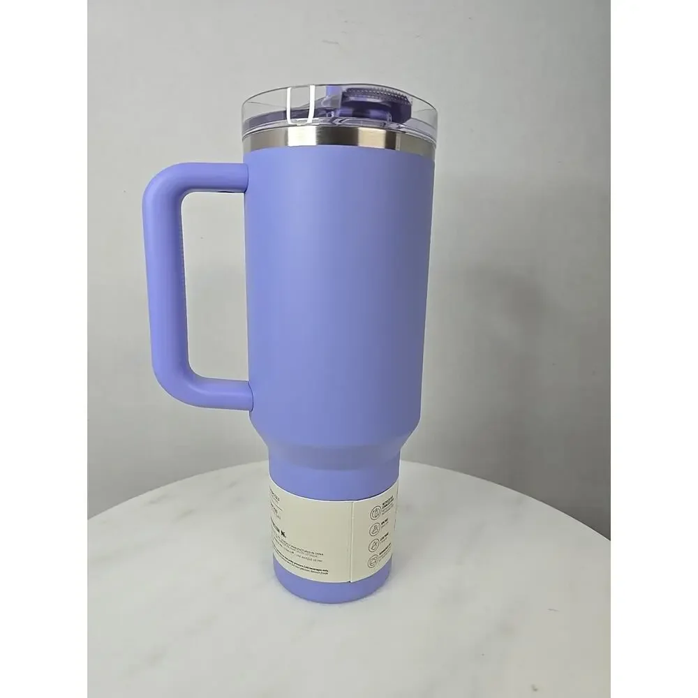 Stanley 40 oz Stainless Steel H2.0 Flowstate Quencher Tumbler Hydrangea